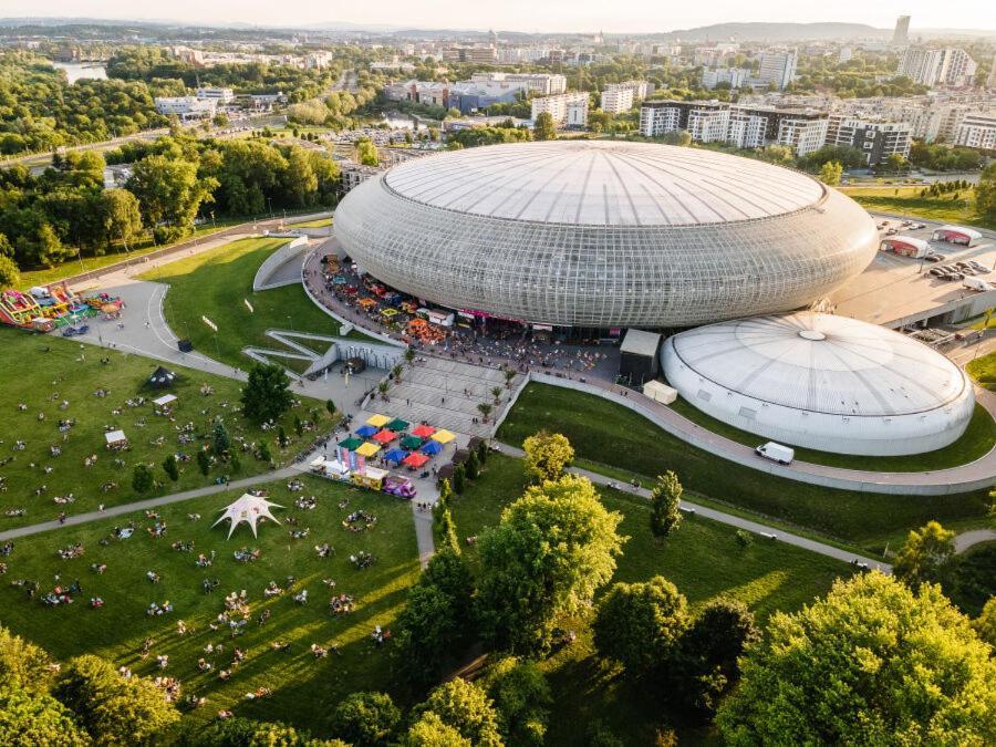 Tauron Arena Apartment With Garage - Krakow Lema Ngoại thất bức ảnh